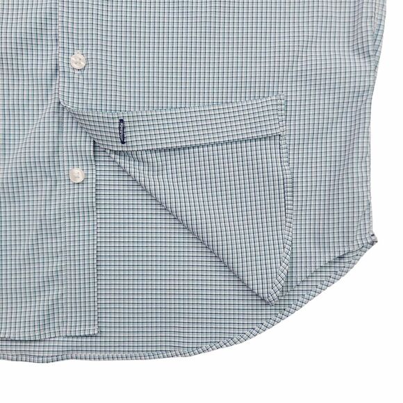 Bonobos Shirt Mens Small Blue Standard Fit Checked Button Up Long Sleeve Casual - Picture 3 of 12
